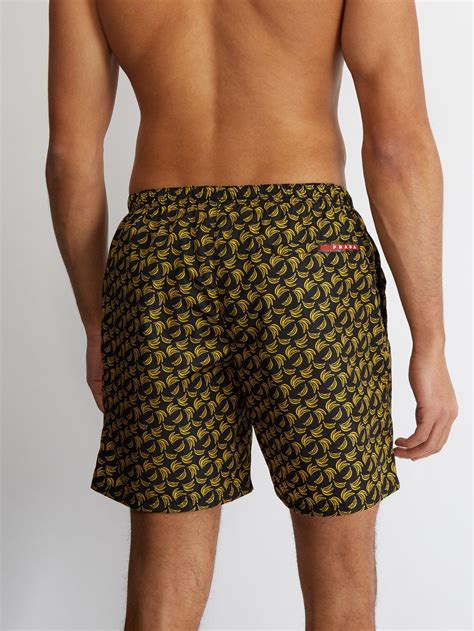 prada swim trunks for men